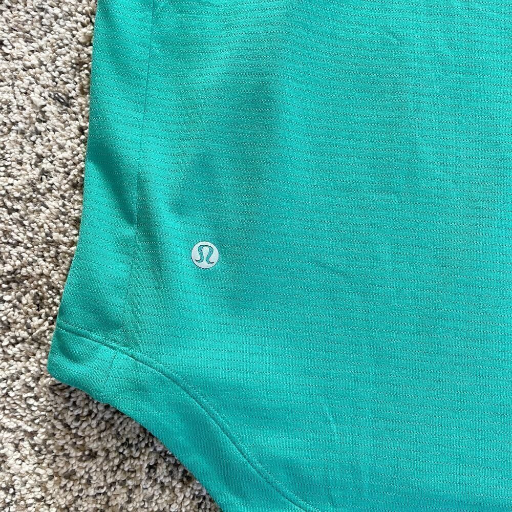 Lululemon Men’s Drysense Short Sleeve Shirt in Maldives Green - Picture 11 of 11